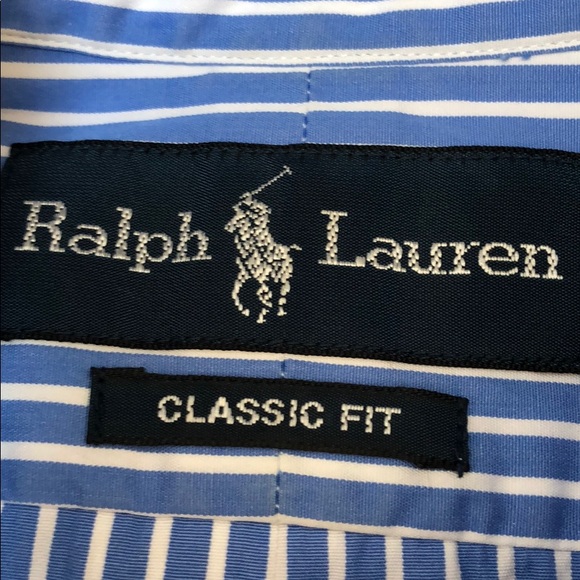 Ralph Lauren classic fit stripe button down - Picture 3 of 4